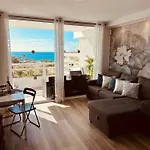 Daire Playa De Americas Tenerife Cosy 1 Bedroom With A Ocean View Air Conditioning *