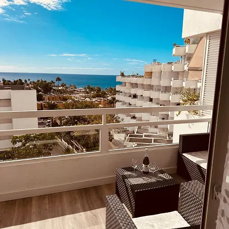 Playa De Americas Tenerife Cosy 1 Bedroom With A Ocean View Air Conditioning Appartement Costa Adeje (Tenerife)