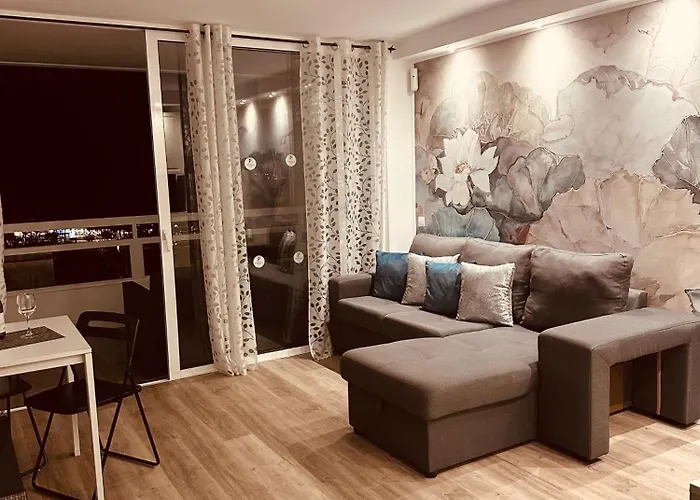 Lejlighed Playa De Americas Tenerife Cosy 1 Bedroom With A Ocean View Air Conditioning