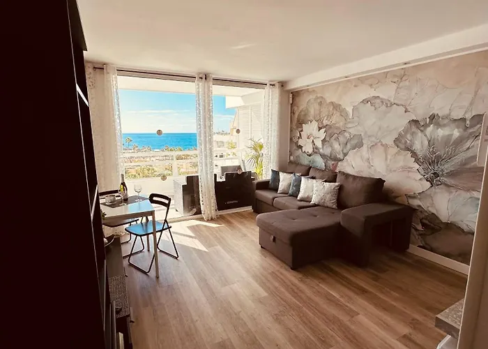 Playa De Americas Tenerife Cosy 1 Bedroom With A Ocean View Air Conditioning Costa Adeje (Tenerife)