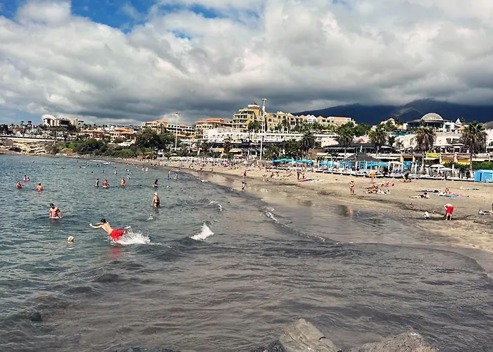 アパート Americas Tenerife Cosy 1 Bedroom With A Ocean View Air Conditioning アデヘ