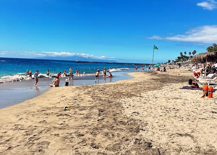 Lejlighed Playa De Americas Tenerife Cosy 1 Bedroom With A Ocean View Air Conditioning