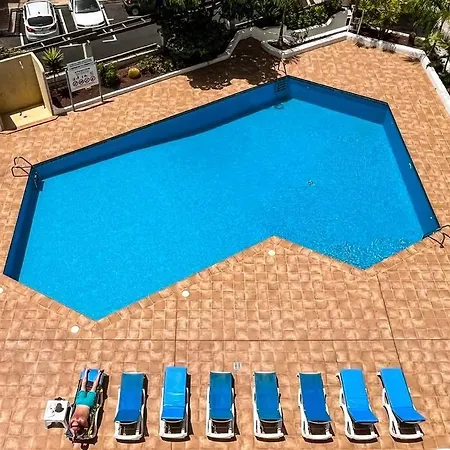 Apartment Playa De Americas Tenerife Cosy 1 Bedroom With A Ocean View Air Conditioning Costa Adeje (Tenerife)