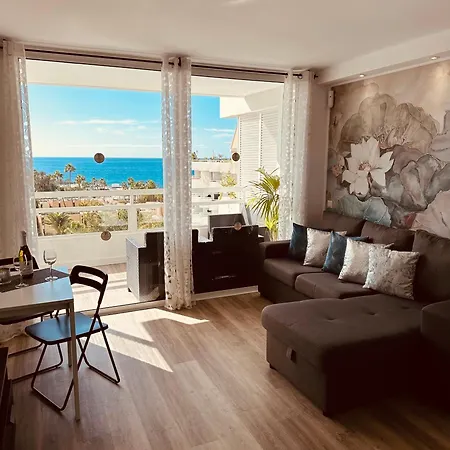 Apartment Playa De Americas Tenerife Cosy 1 Bedroom With A Ocean View Air Conditioning *